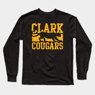 Clark Cougars Long Sleeve T-Shirt